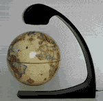 globe terrestre aimanté
