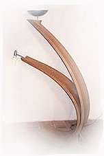 lampe chêne massif